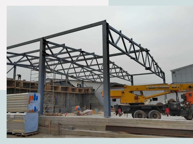 Строительство цехов в Муроме