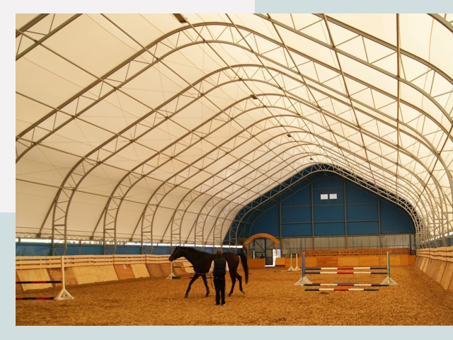 Строительство конных манежей в Муроме