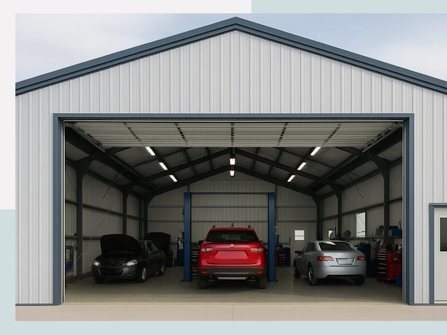 Ангары из сэндвич панелей от 613 руб. в Муром