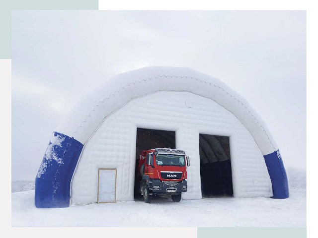 Мобильные ангары в Муроме