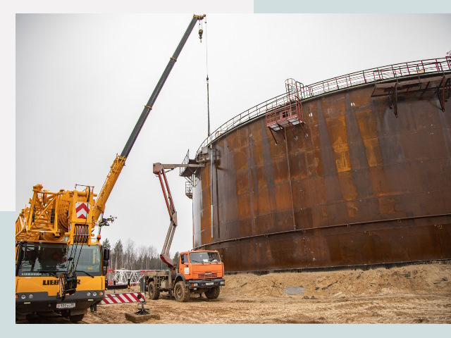 Монтаж резервуаров в Муроме от 613 руб. за м³