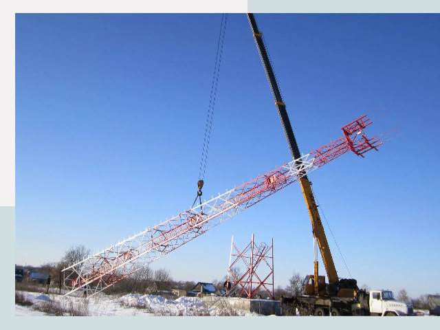 Строительство башен связи в Муроме от 613 руб.