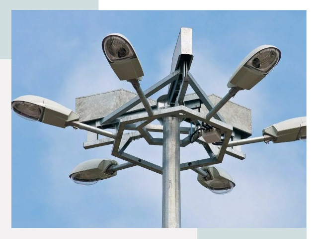 Монтаж осветительных мачт в Муроме