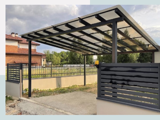 Металлические навесы в Муром от 613 руб. за м²