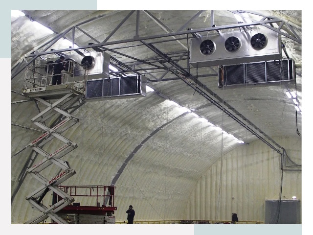 Оснащение ангаров в Муроме