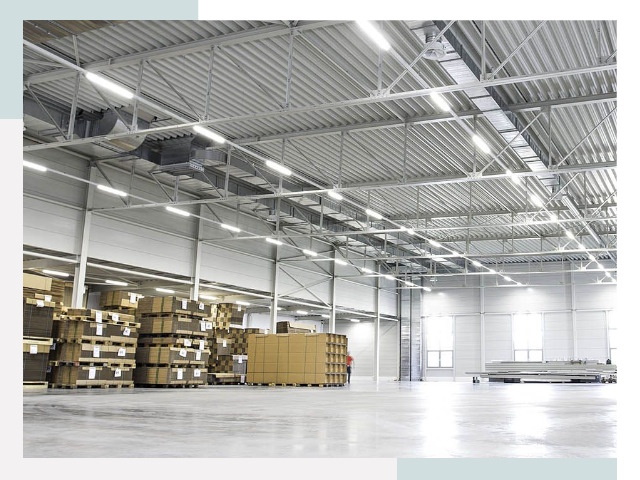 Освещение ангаров в Муроме