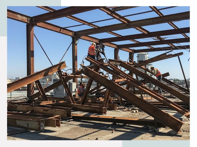 Демонтаж металлоконструкций в Муроме от 613 руб.