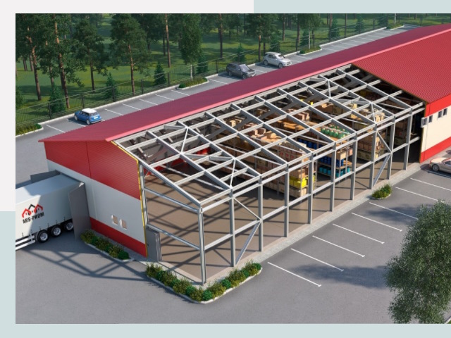 Проектирование ангаров в Муроме от 613 руб.